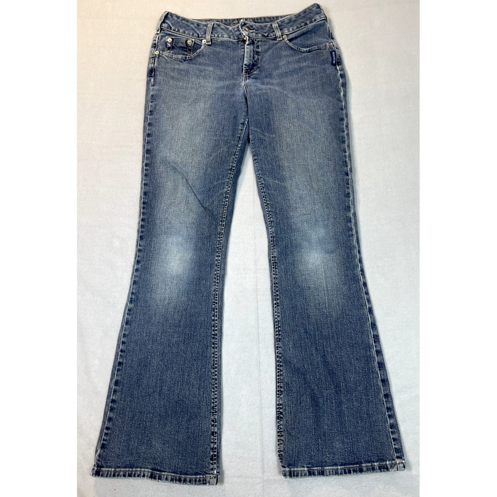 Silver Jeans Womens 32 X31‎ Blue  Flare Pockets Stretch Denim Made In Canada